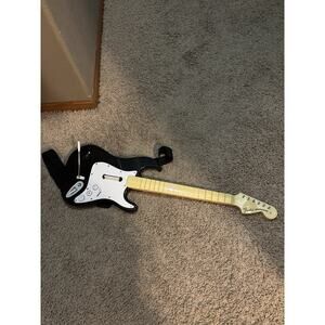 Wireless Guitar Hero Controller Black Stratocaster